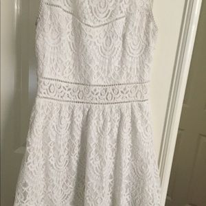 Macy’s Size S White Dress.